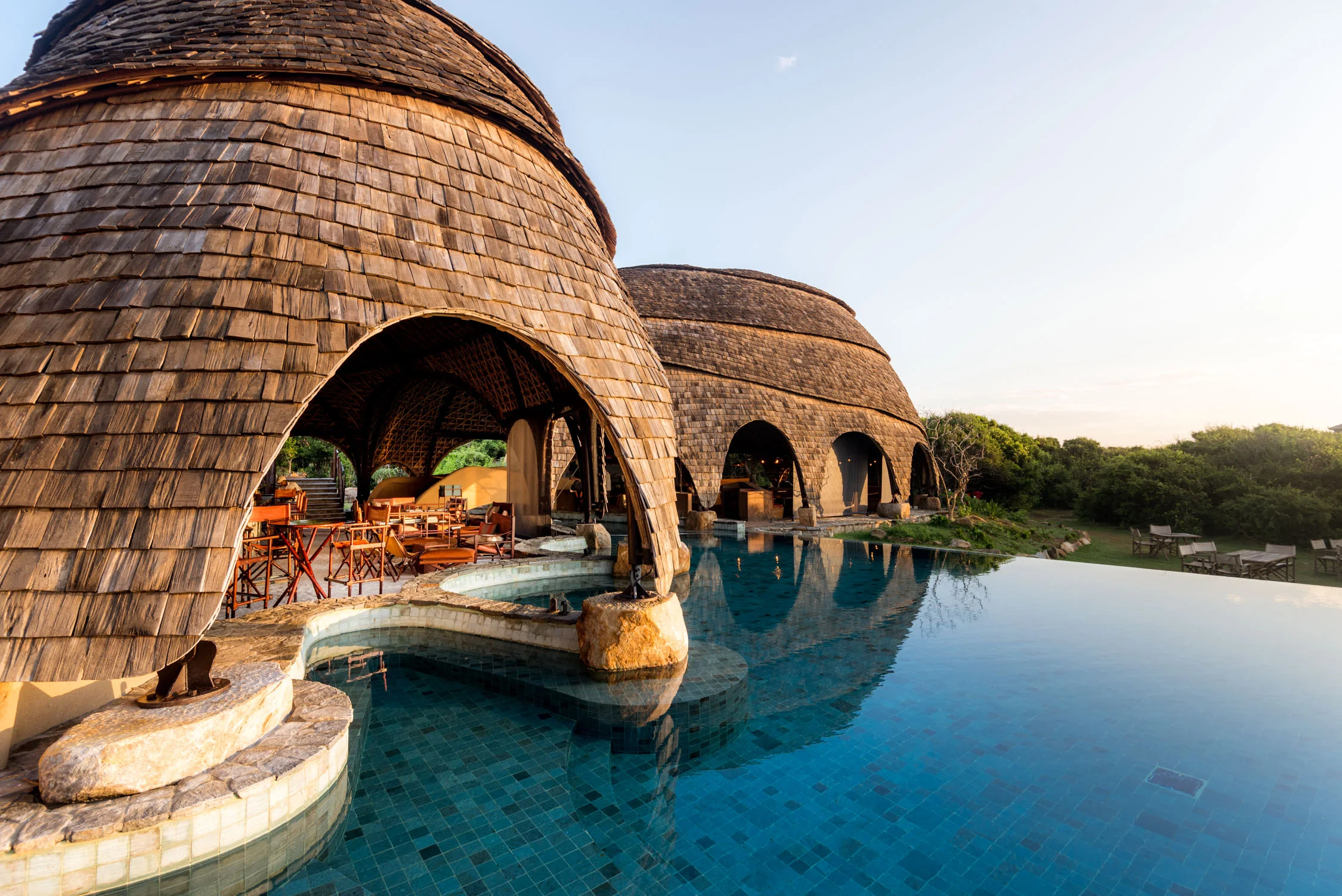 Luxury tented camp in Yala National Park with private pool