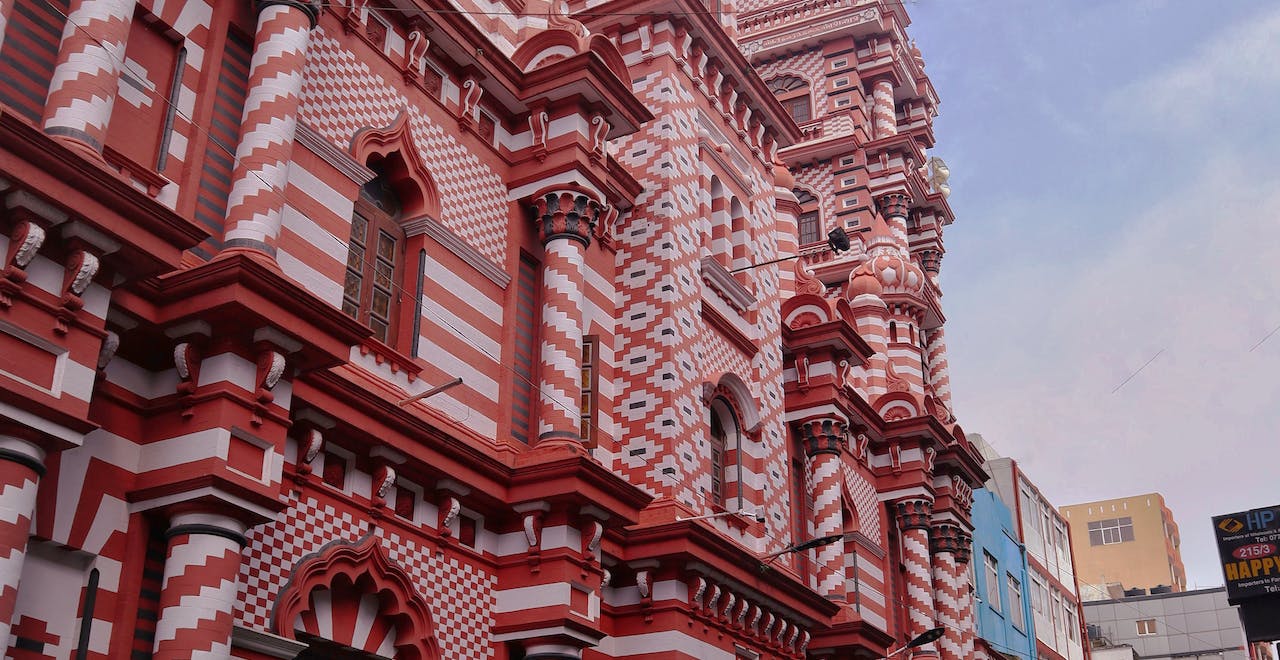 Red Mosque Colombo, Sri Lanka